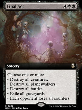 Final Act (M3C-052) - Modern Horizons 3 Commander: (Extended Art)