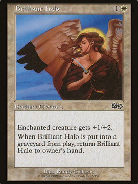 Brilliant Halo (USG-005) - Urza's Saga
