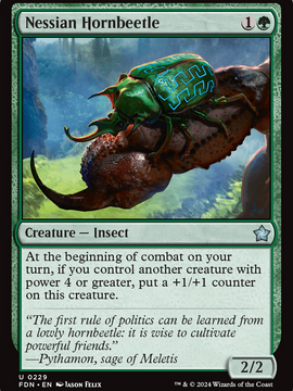 Nessian Hornbeetle (FDN-229) - Foundations