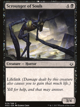Scrounger of Souls (HOU-076) - Hour of Devastation