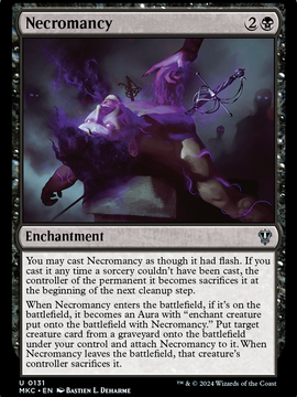 Necromancy (MKC-131) - Murders at Karlov Manor Commander
