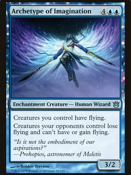 Archetype of Imagination (BNG-032) - Born of the Gods: (enchantment)