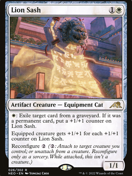 Lion Sash (NEO-026) - Kamigawa: Neon Dynasty