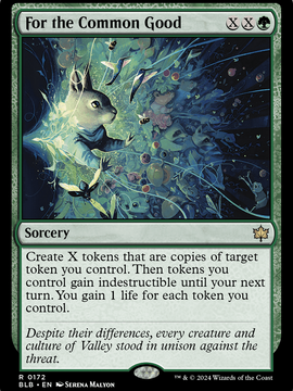 For the Common Good (BLB-172) - Bloomburrow Foil