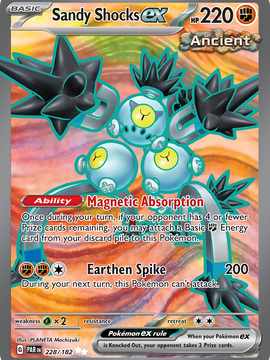 Sandy Shocks ex (228/182) [Paradox Rift]