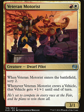 Veteran Motorist (KLD-188) - Kaladesh