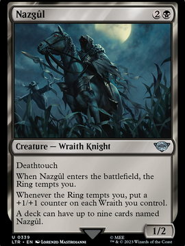 Nazgûl (LTR-339) - The Lord of the Rings: Tales of Middle-earth