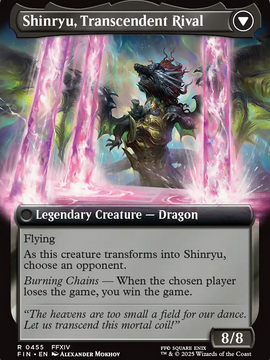 Zenos yae Galvus // Shinryu, Transcendent Rival (FIN-455) - FINAL FANTASY: (Extended Art)
