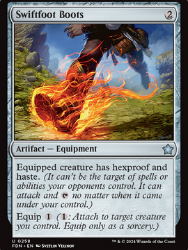 Swiftfoot Boots (FDN-258) - Foundations Foil