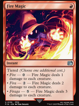 Fire Magic (FIN-136) - FINAL FANTASY