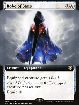 Robe of Stars (AFC-280) - Forgotten Realms Commander: (Extended Art)