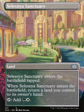 Selesnya Sanctuary (2X2-411) - Double Masters 2022 (Borderless)