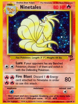 Ninetales (13/130) [Base Set 2]