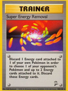 Super Energy Removal (108/130) [Base Set 2]