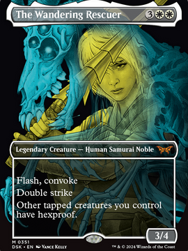 The Wandering Rescuer (DSK-351) - Duskmourn: House of Horror (Borderless)