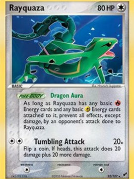 Rayquaza (22/107) (Theme Deck Exclusive) [EX: Deoxys]