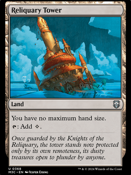Reliquary Tower (M3C-368) - Modern Horizons 3 Commander