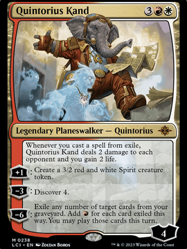 Quintorius Kand (LCI-238) - The Lost Caverns of Ixalan