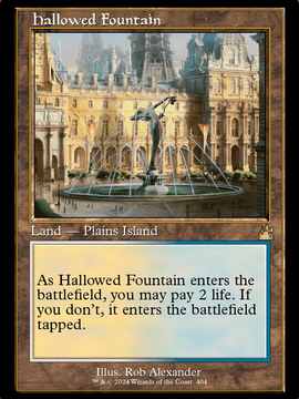 Hallowed Fountain (RVR-404) - Ravnica Remastered