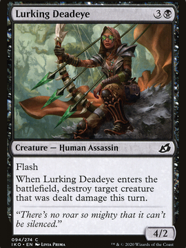 Lurking Deadeye (IKO-094) - Ikoria: Lair of Behemoths