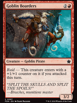 Goblin Boarders (FDN-087) - Foundations