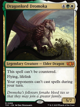 Dragonlord Dromoka (TDC-286) - Commander: Tarkir: Dragonstorm