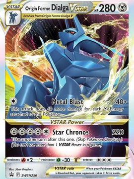 Origin Forme Dialga VSTAR (SWSH256) [Sword & Shield: Black Star Promos]