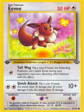 Eevee (51/64) [Jungle 1st Edition]