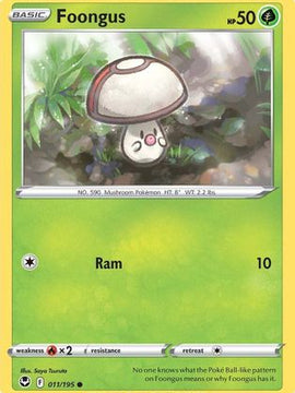 Foongus (011/195) [Sword & Shield: Silver Tempest]