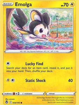 Emolga (054/195) [Sword & Shield: Silver Tempest]
