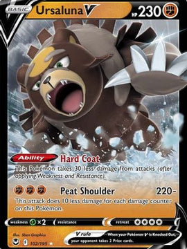 Ursaluna V (102/195) [Sword & Shield: Silver Tempest]