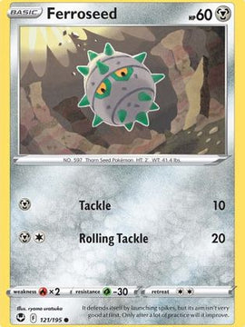 Ferroseed (121/195) [Sword & Shield: Silver Tempest]