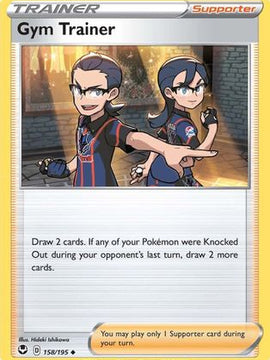 Gym Trainer (158/195) [Sword & Shield: Silver Tempest]