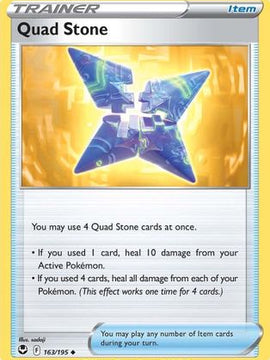 Quad Stone (163/195) [Sword & Shield: Silver Tempest]