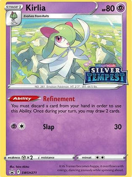 Kirlia (SWSH271) (Prerelease) [Sword & Shield: Black Star Promos]