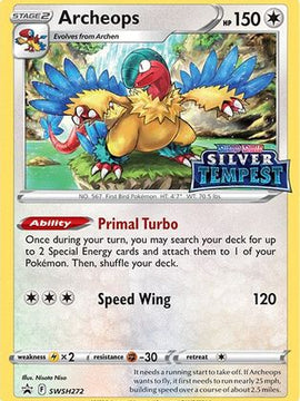Archeops (SWSH272) (Prerelease) [Sword & Shield: Black Star Promos]