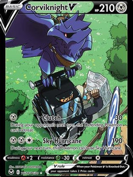 Corviknight V (TG18) [Silver Tempest Trainer Gallery] Holofoil
