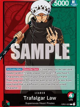 Trafalgar Law (002) (OP01-002) - Romance Dawn