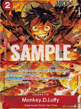 Monkey.D.Luffy (024) (Parallel) (OP01-024) - Romance Dawn Foil