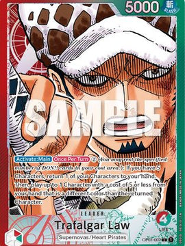Trafalgar Law (002) (Parallel) (OP01-002) - Romance Dawn Foil