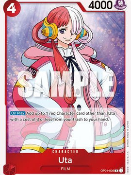 Uta (OP01-005) - Romance Dawn Foil