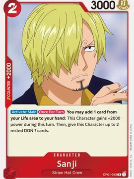 Sanji (OP01-013) - Romance Dawn Foil