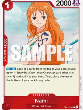 Nami (OP01-016) - Romance Dawn Foil