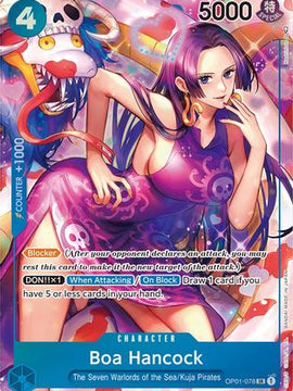 Boa Hancock (Parallel) (OP01-078) - Romance Dawn Foil