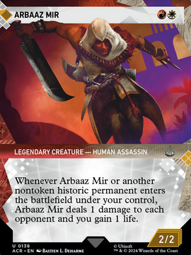 Arbaaz Mir (ACR-138) - Assassin's Creed: (Showcase) (Borderless) Foil