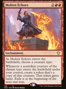 Molten Echoes (VOC-148) - Crimson Vow Commander