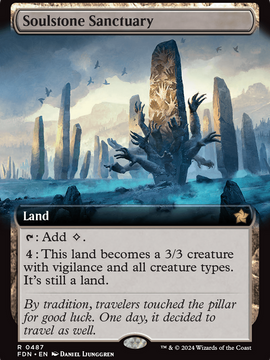 Soulstone Sanctuary (FDN-487) - Foundations: (Extended Art)