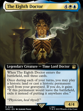 The Eighth Doctor (WHO-410) - Doctor Who: (Extended Art)