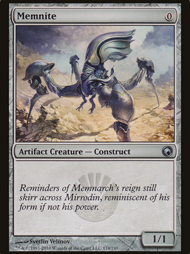 Memnite (SOM-174) - Scars of Mirrodin