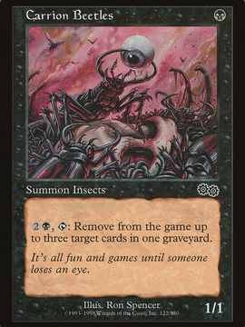 Carrion Beetles (USG-122) - Urza's Saga